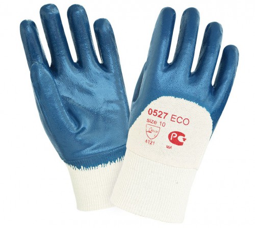 Перчатки нитриловые с тяжелым покрытием 2Hands ЕСО 0527 - СПЕЦ Юго-Запад.Тюмень