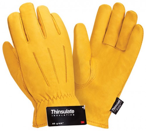 Кожаные утепленные перчатки Siberia 0150 3M Thinsulate - СПЕЦ Юго-Запад.Тюмень